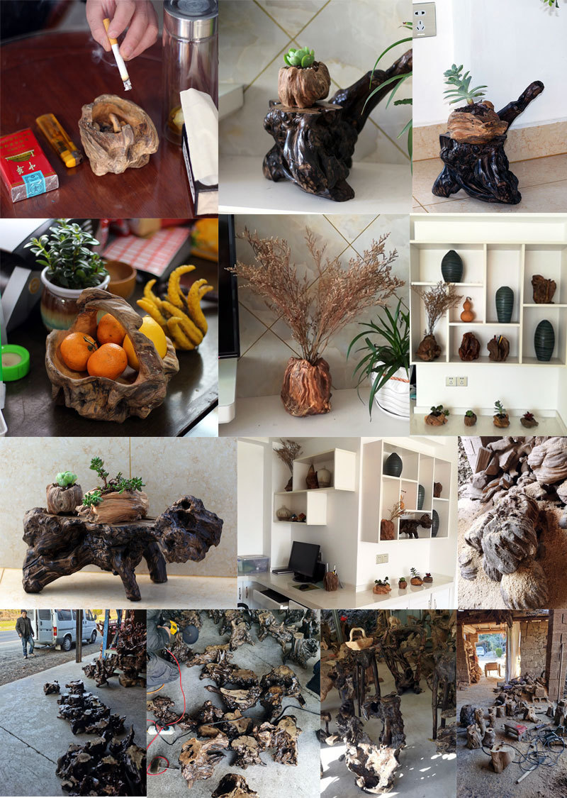 天然松木雕刻水果籃 工藝與自然的完美融合